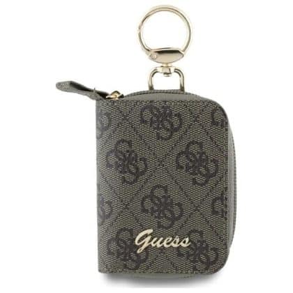 Guess Καλώδιο Pouch GUABP4DPTW Saszetka na  kabel καφέ/brown 4G Triangle