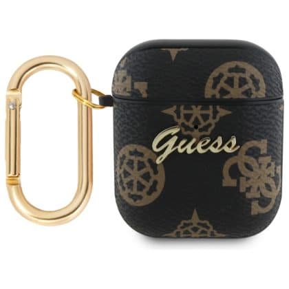 Guess GUA2PG4GPK AirPods 1/2 cover        μαύρο/black 4G Hook