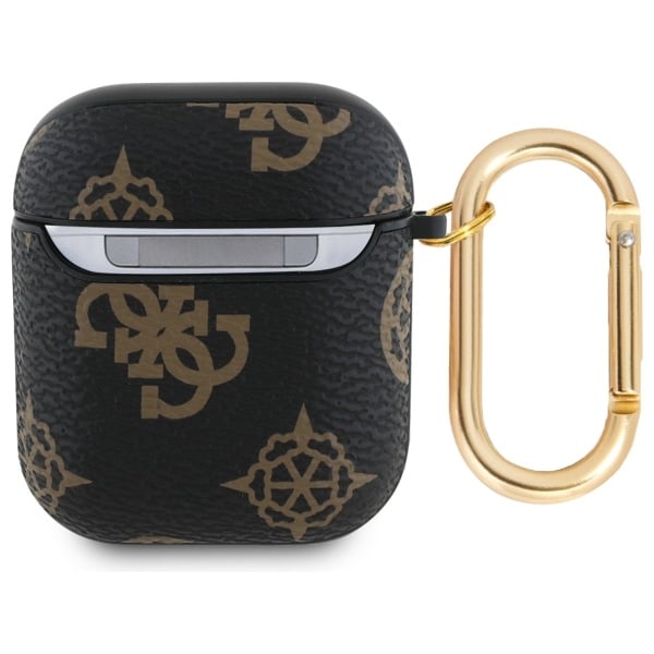 Guess GUA2PG4GPK AirPods 1/2 cover μαύρο/black 4G Hook - Image 2