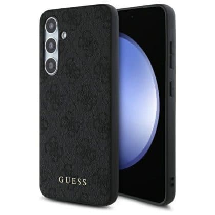 Guess 4G Metal Gold Logo - θήκη για Samsung Galaxy S24 FE - Γκρι