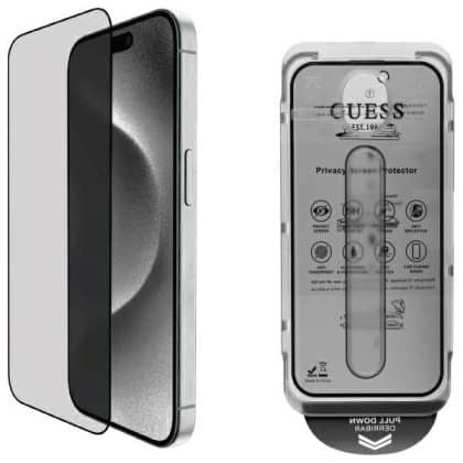 Guess GUTGP16SBOKGCIP iPhone 16 6.1"      Screen Protector Privacy 2.5D Outline -  prywatyzująca