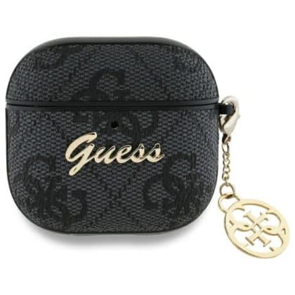 Guess GUA4G4GSMK AirPods 4 cover          μαύρο/black 4G Charm Collection