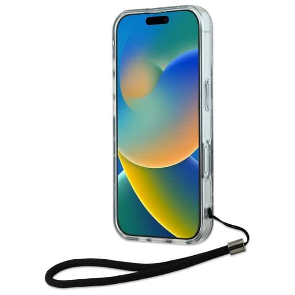 Karl Lagerfeld Zebra With Cord - θήκη για Apple iPhone 16 Plus - Μωβ - Image 4
