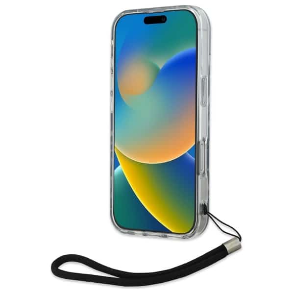 Karl Lagerfeld Zebra With Cord - θήκη για Apple iPhone 16 Pro - Μωβ - Image 4