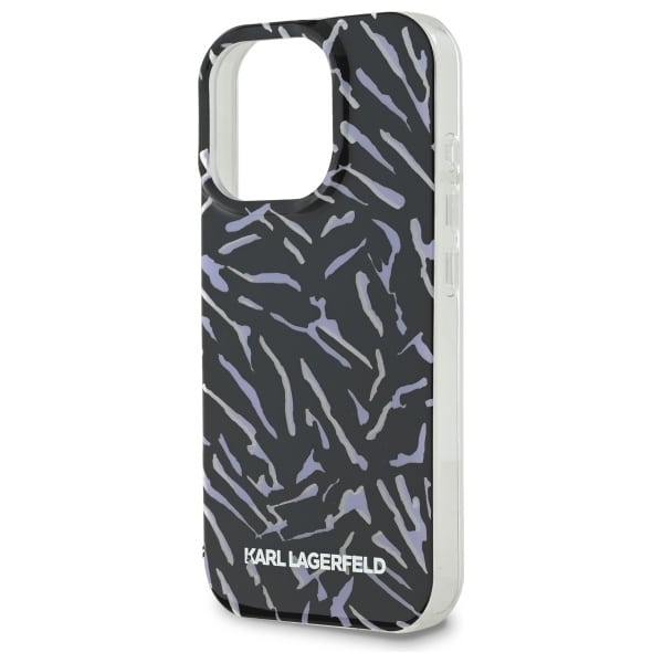 Karl Lagerfeld Zebra With Cord - θήκη για Apple iPhone 16 Pro - Μωβ - Image 5