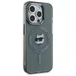 Karl Lagerfeld IML Metal Choupette Head MagSafe - θήκη για Apple iPhone 15 Pro Max - Μαύρο - Image 2