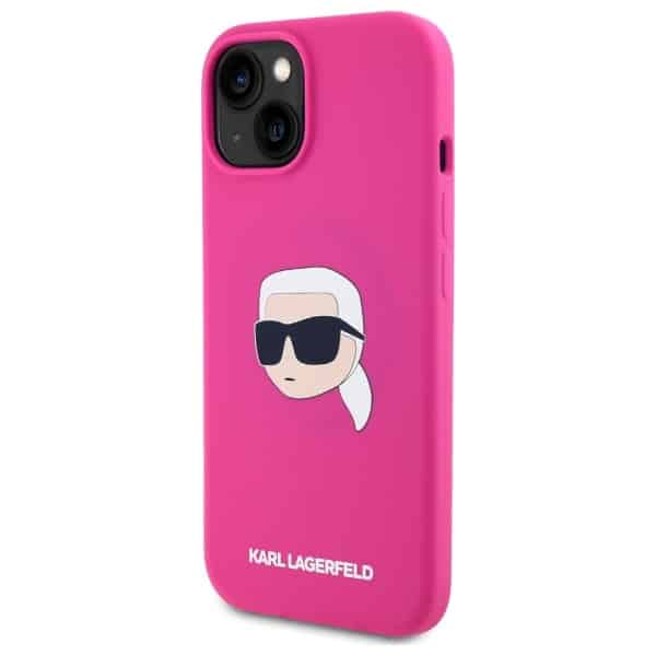 Karl Lagerfeld Silicone Karl Head Print Magsafe - θήκη για Apple iPhone 15 - Πολύχρωμο - Image 2