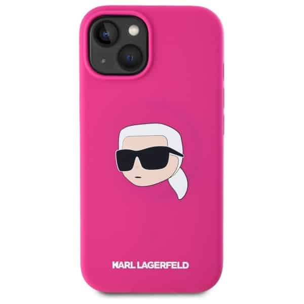Karl Lagerfeld Silicone Karl Head Print Magsafe - θήκη για Apple iPhone 15 - Πολύχρωμο - Image 3