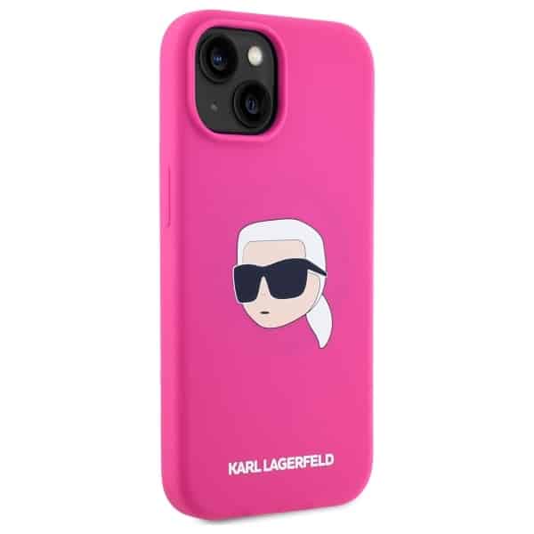 Karl Lagerfeld Silicone Karl Head Print Magsafe - θήκη για Apple iPhone 15 - Πολύχρωμο - Image 4