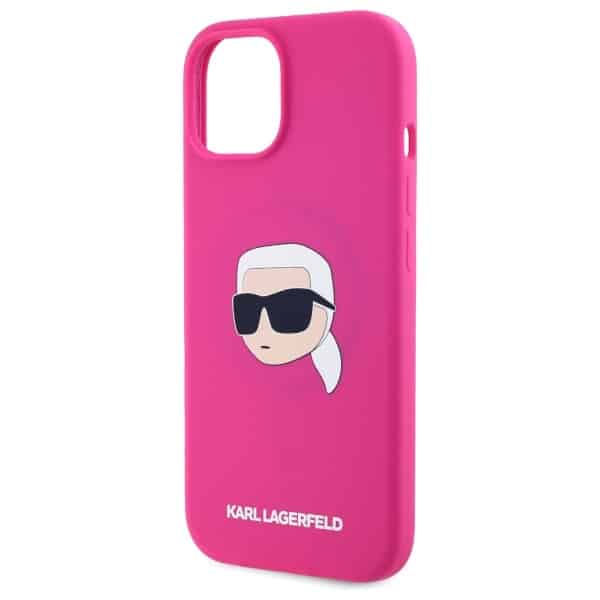 Karl Lagerfeld Silicone Karl Head Print Magsafe - θήκη για Apple iPhone 15 - Πολύχρωμο - Image 6