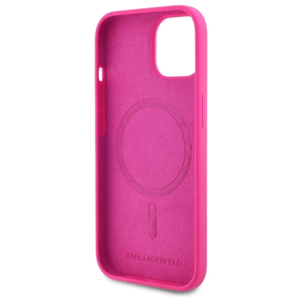 Karl Lagerfeld Silicone Karl Head Print Magsafe - θήκη για Apple iPhone 15 - Πολύχρωμο - Image 7