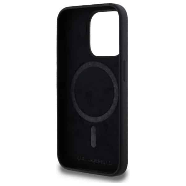 Karl Lagerfeld Silicone Karl Head Print Magsafe - θήκη για Apple iPhone 15 Pro - Μαύρο - Image 7