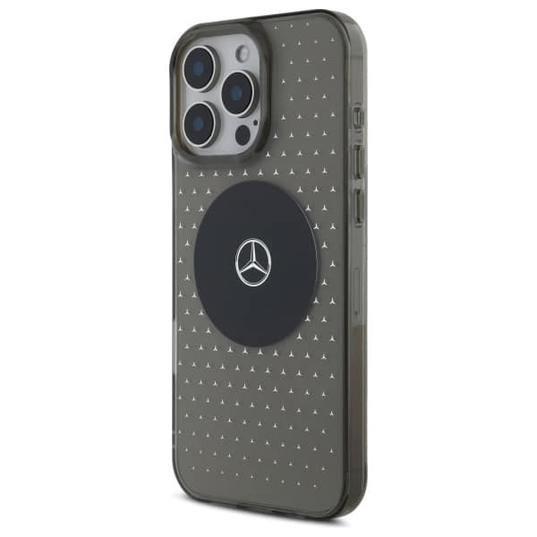 Mercedes Star Pattern MagSafe - θήκη για Apple iPhone 16 Pro - Μαύρο - Image 2