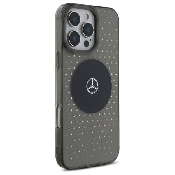 Mercedes Star Pattern MagSafe - θήκη για Apple iPhone 16 Pro - Μαύρο - Image 4