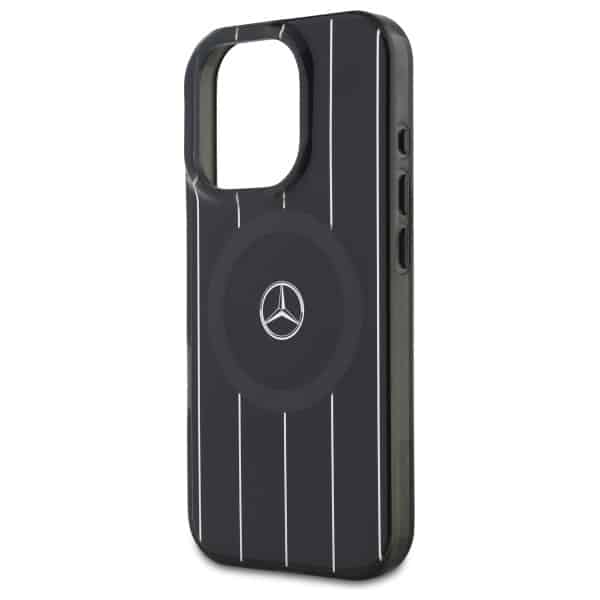 Mercedes Double Layer Crossed Lines MagSafe - θήκη για Apple iPhone 16 Pro - Μαύρο - Image 6