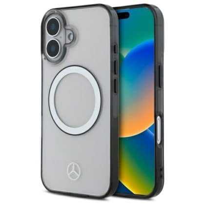 Mercedes Printed logo MagSafe - θήκη για Apple iPhone 16 - Διάφανο