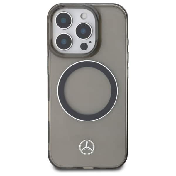 Mercedes Silver Ring MagSafe - θήκη για Apple iPhone 16 Pro Max - Μαύρο - Image 3