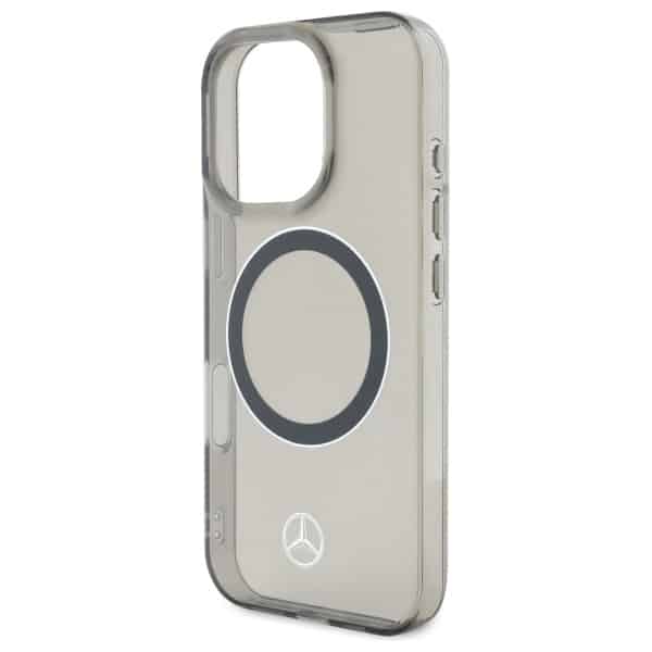 Mercedes Silver Ring MagSafe - θήκη για Apple iPhone 16 Pro Max - Μαύρο - Image 6