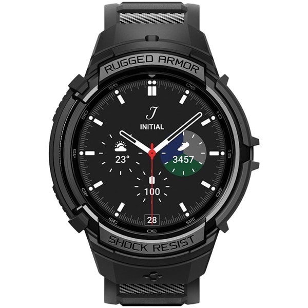 Spigen Rugged Armor Pro Samsung Watch 6 Classic 47mm μαύρο - Image 2