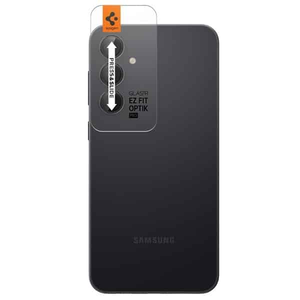 Spigen Optik.Tr Camera Sam S23 FE EZ FIT Lens 2szt./2pcs μαύρο - Image 2