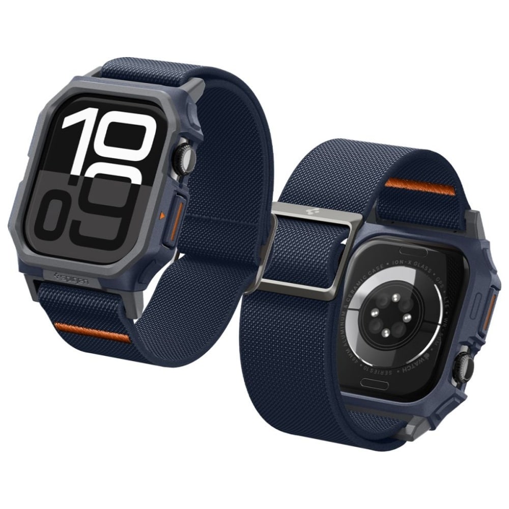 Spigen Lite Fit "Pro" - θήκη για Apple Watch 10 / 11 - Μπλε - Image 2