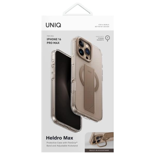 UNIQ Heldro Max - θήκη για Apple iPhone 16 Pro Max - Χρυσό - Image 4