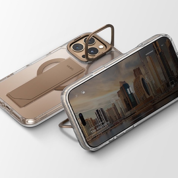 UNIQ Heldro Max - θήκη για Apple iPhone 16 Pro Max - Χρυσό - Image 5