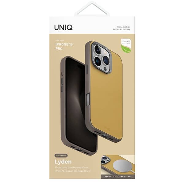 UNIQ Lyden DS - θήκη για Apple iPhone 16 Pro - Κίτρινο - Image 6