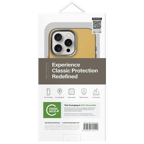 UNIQ Lyden DS - θήκη για Apple iPhone 16 Pro - Κίτρινο - Image 7