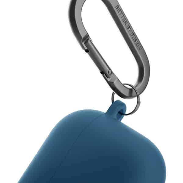 UNIQ θήκη Nexo AirPods 4 + Ear Hooks σιλικόνης Pacific blue - Image 7