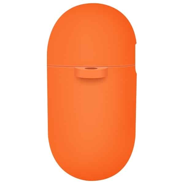 UNIQ θήκη Nexo AirPods 4 + Ear Hooks σιλικόνης πορτοκαλί/volt orange - Image 3