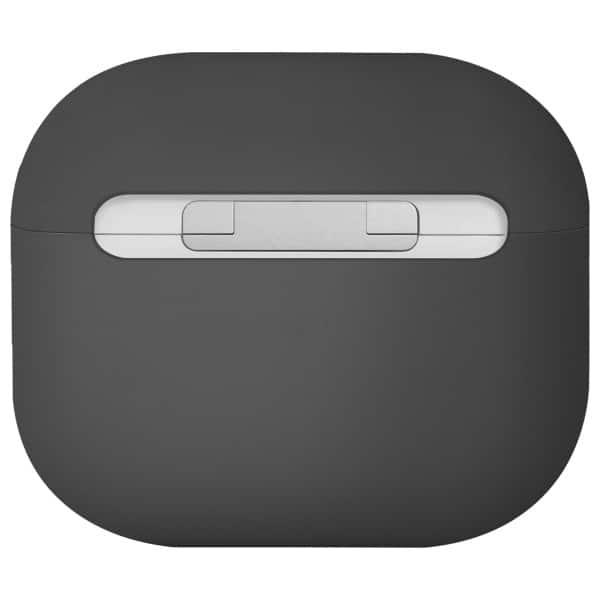 UNIQ θήκη Lino AirPods 4 σιλικόνης γκρι - Image 2