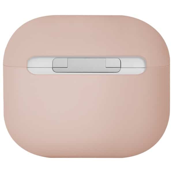 UNIQ θήκη Lino AirPods 4 σιλικόνης ροζ/ροζ ρουζ - Image 2