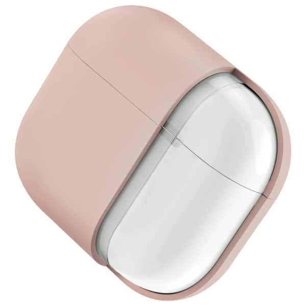 UNIQ θήκη Lino AirPods 4 σιλικόνης ροζ/ροζ ρουζ - Image 5