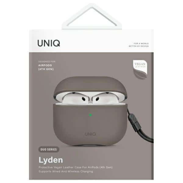 UNIQ θήκη Lyden DS AirPods 4 γκρι/flint grey - Image 3