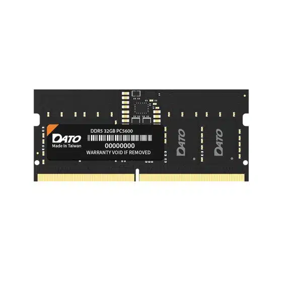 Dato - Μνήμη υπολογιστή (DT16G5DS56) - για Laptop, DDR5, RAM, 16GB, 5600MHz - Μαύρο