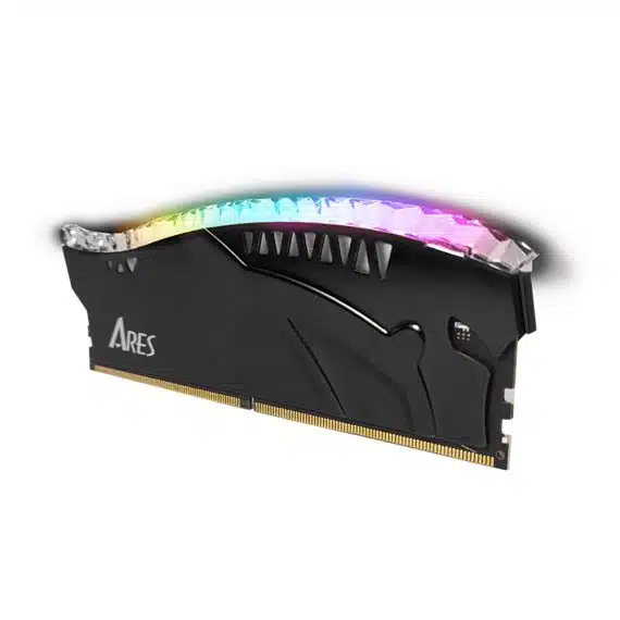 Dato - Μνήμη υπολογιστή Ares Armor Lite (ARB8G4K32) - για επιτραπέζιο υπολογιστή, DDR4, Gaming RAM με RGB, 8GB, 3200MHz, CL16, RGB - Μαύρο