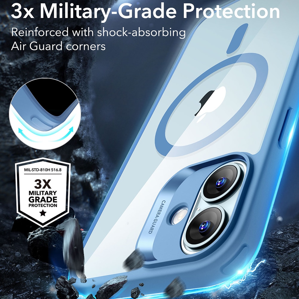 ESR Classic Hybrid HaloLock - θήκη για Apple iPhone 16 - Διάφανο - Image 3