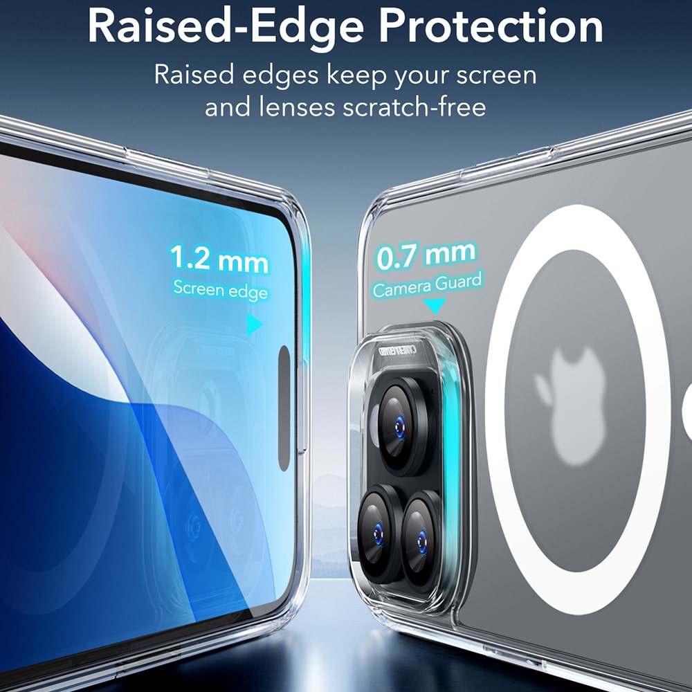 ESR Classic Hybrid HaloLock - θήκη για Apple iPhone 16 Pro Max - Διάφανο - Image 4
