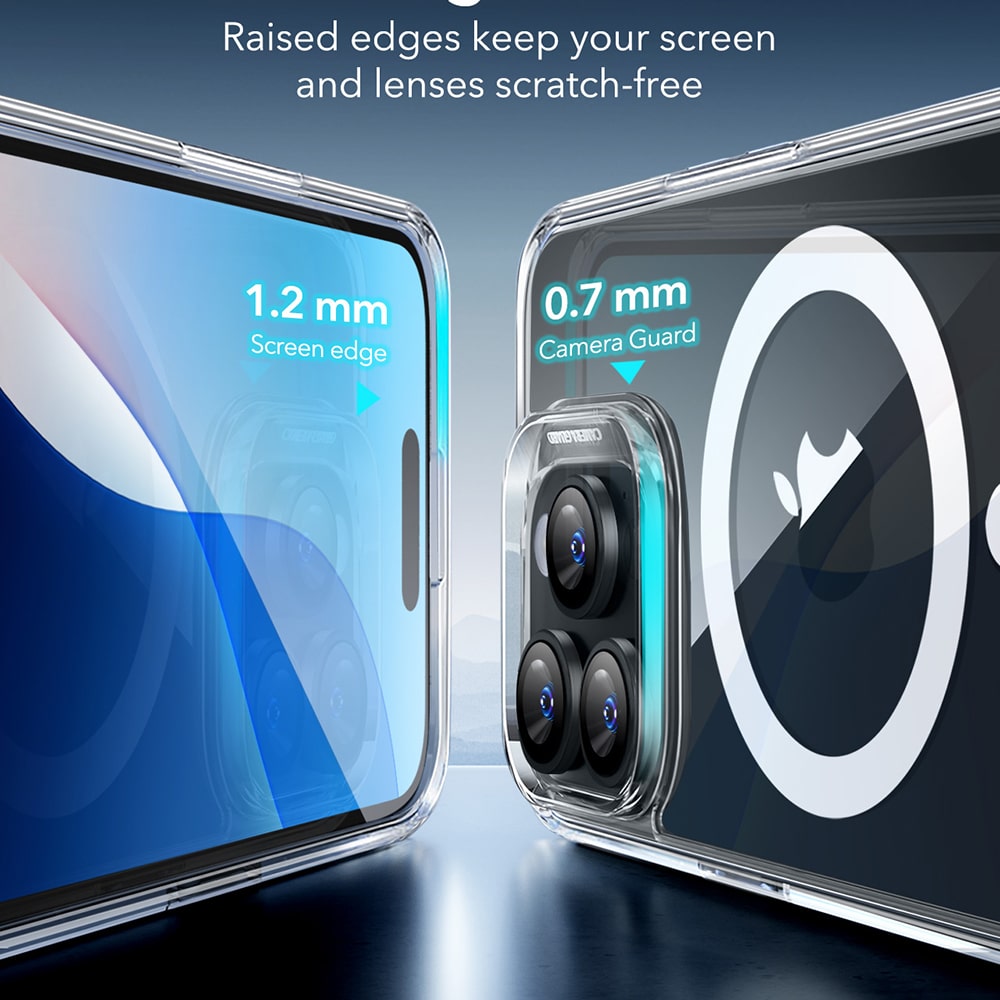ESR Classic Hybrid HaloLock - θήκη για Apple iPhone 16 Pro Max - Διάφανο - Image 7