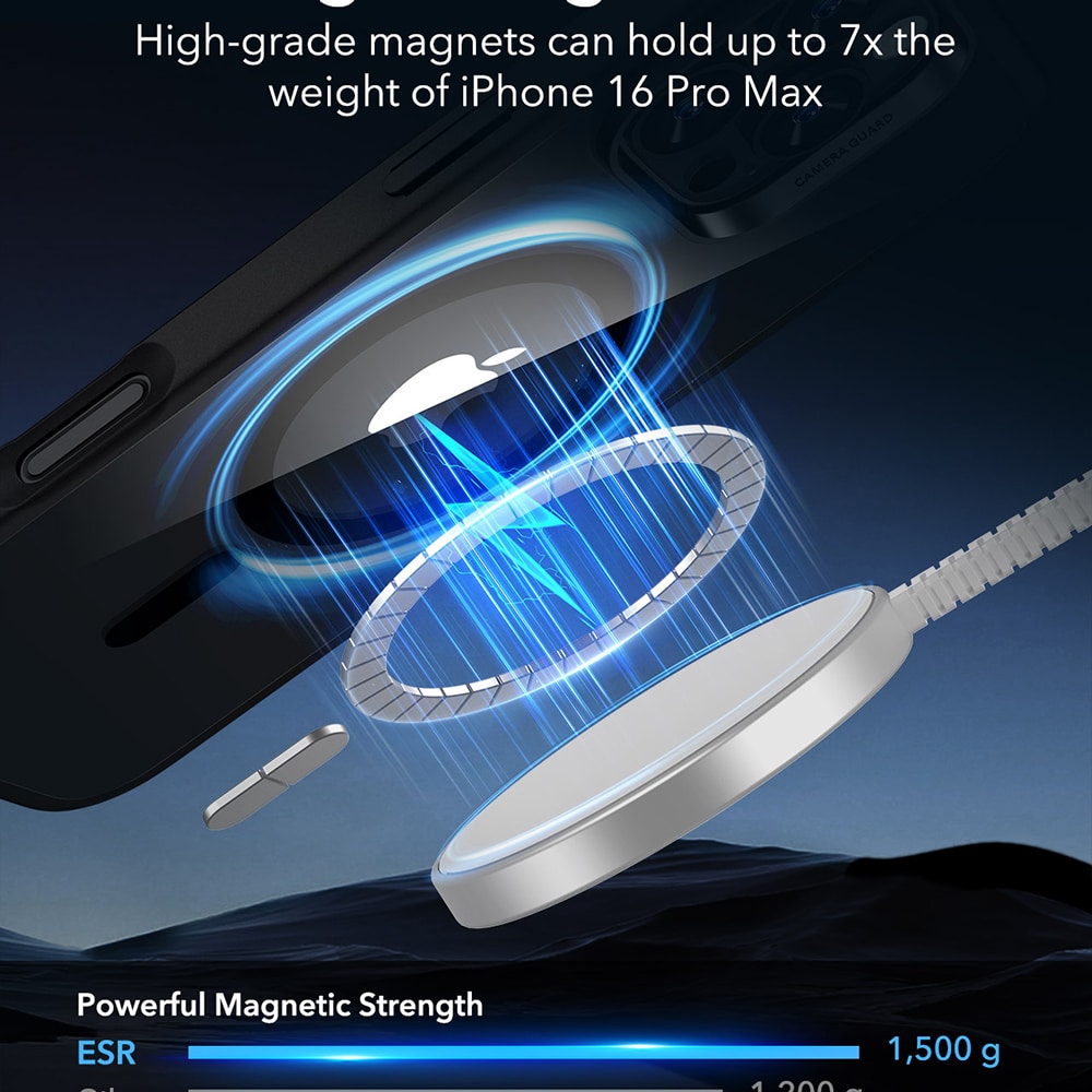 ESR Classic Hybrid HaloLock - θήκη για Apple iPhone 16 Pro Max - Διάφανο - Image 3