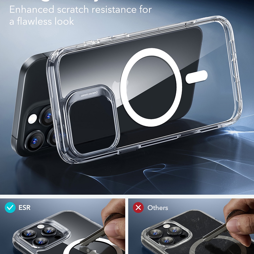 ESR Classic Hybrid HaloLock - θήκη για Apple iPhone 16 Pro - Διάφανο - Image 8