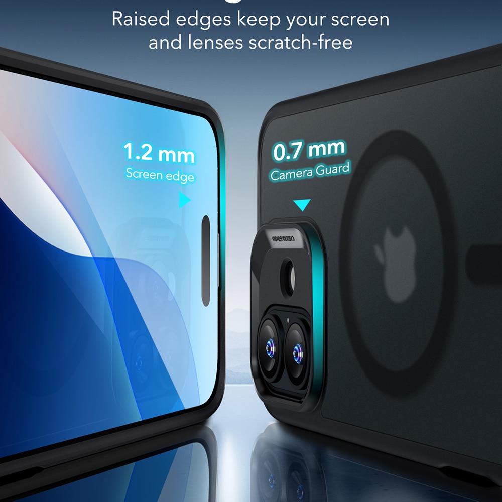 ESR Classic Hybrid HaloLock - θήκη για Apple iPhone 16 - Μαύρο - Image 4