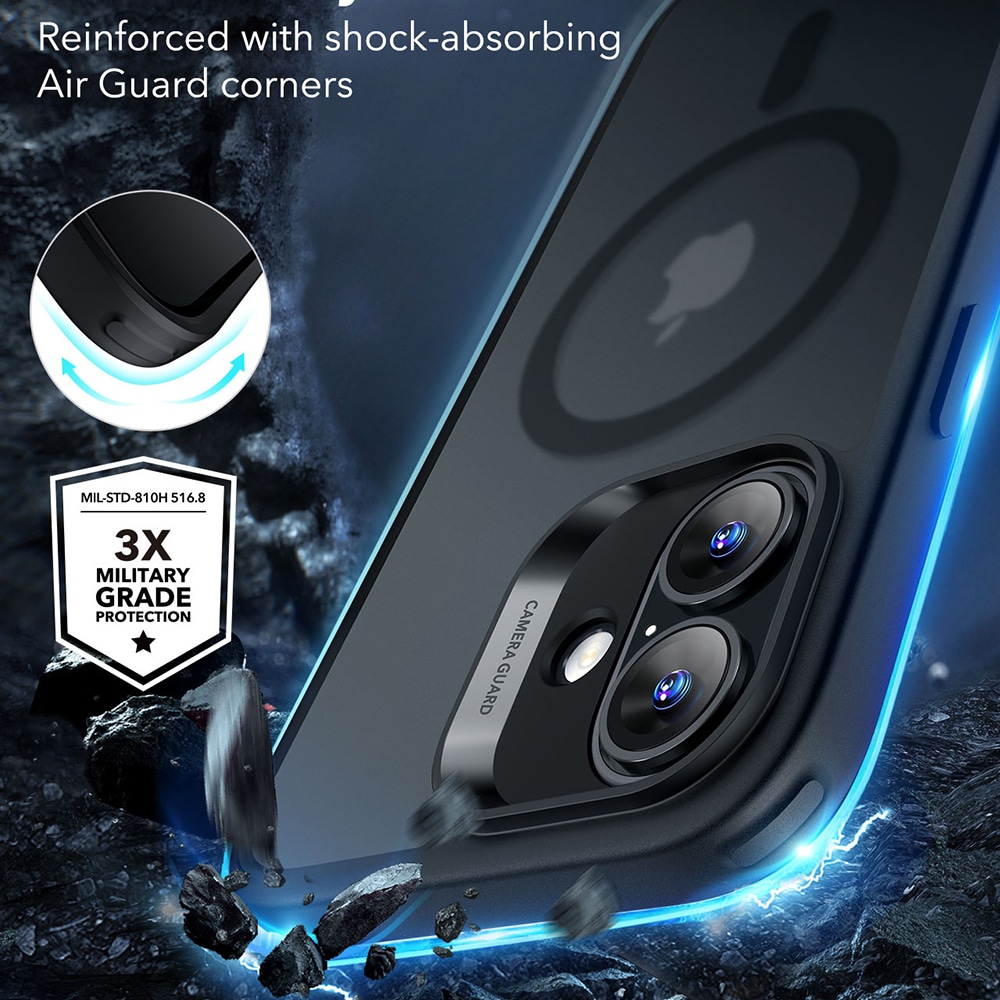 ESR Classic Hybrid HaloLock - θήκη για Apple iPhone 16 - Μαύρο - Image 5