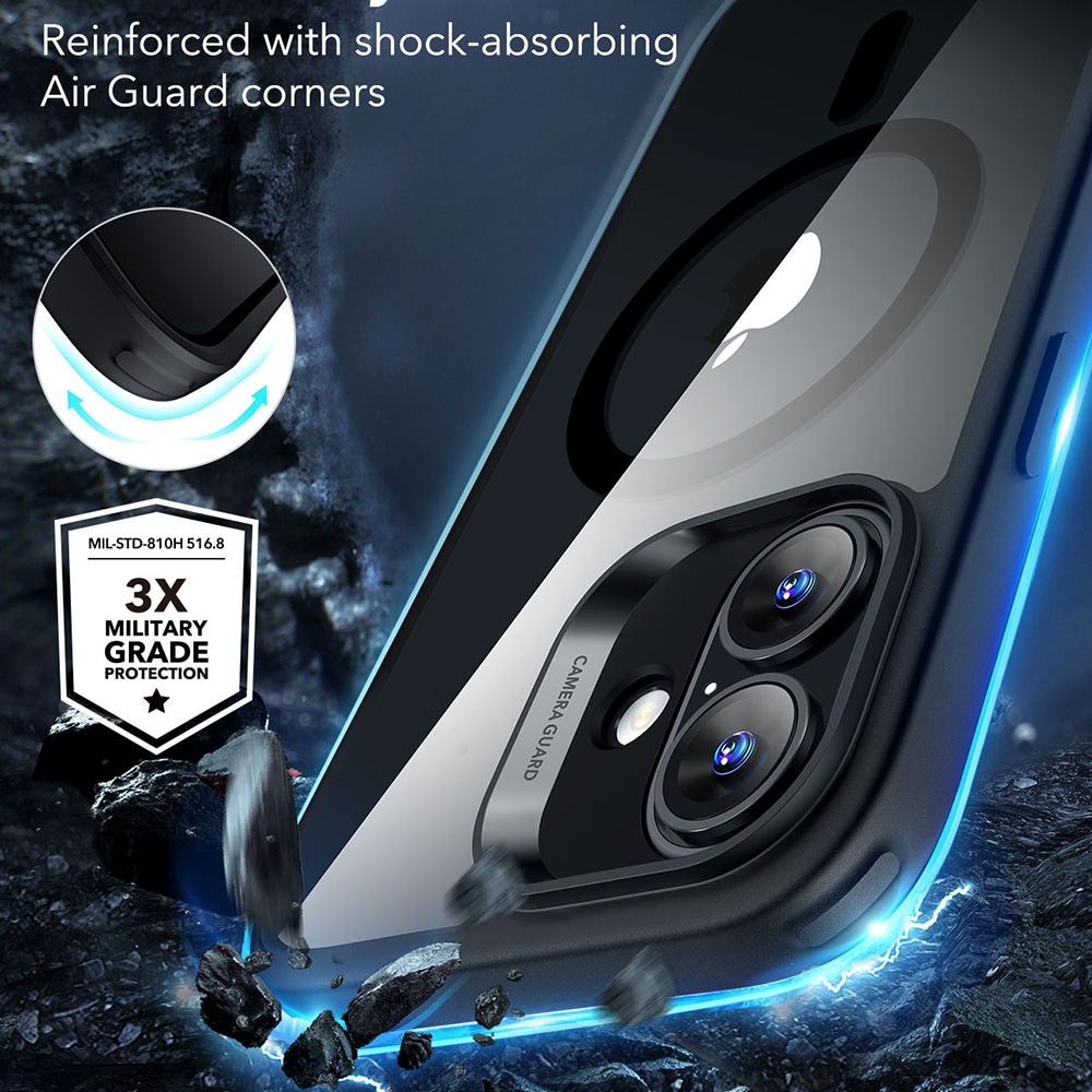 ESR Classic Hybrid HaloLock - θήκη για Apple iPhone 16 - Διάφανο - Image 6