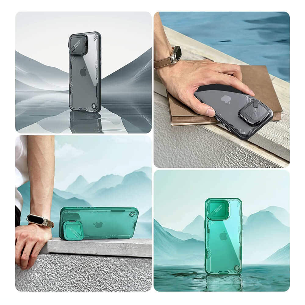 Nillkin Iceblade Prop - θήκη για Apple iPhone 16 Pro Max - Πράσινο - Image 6