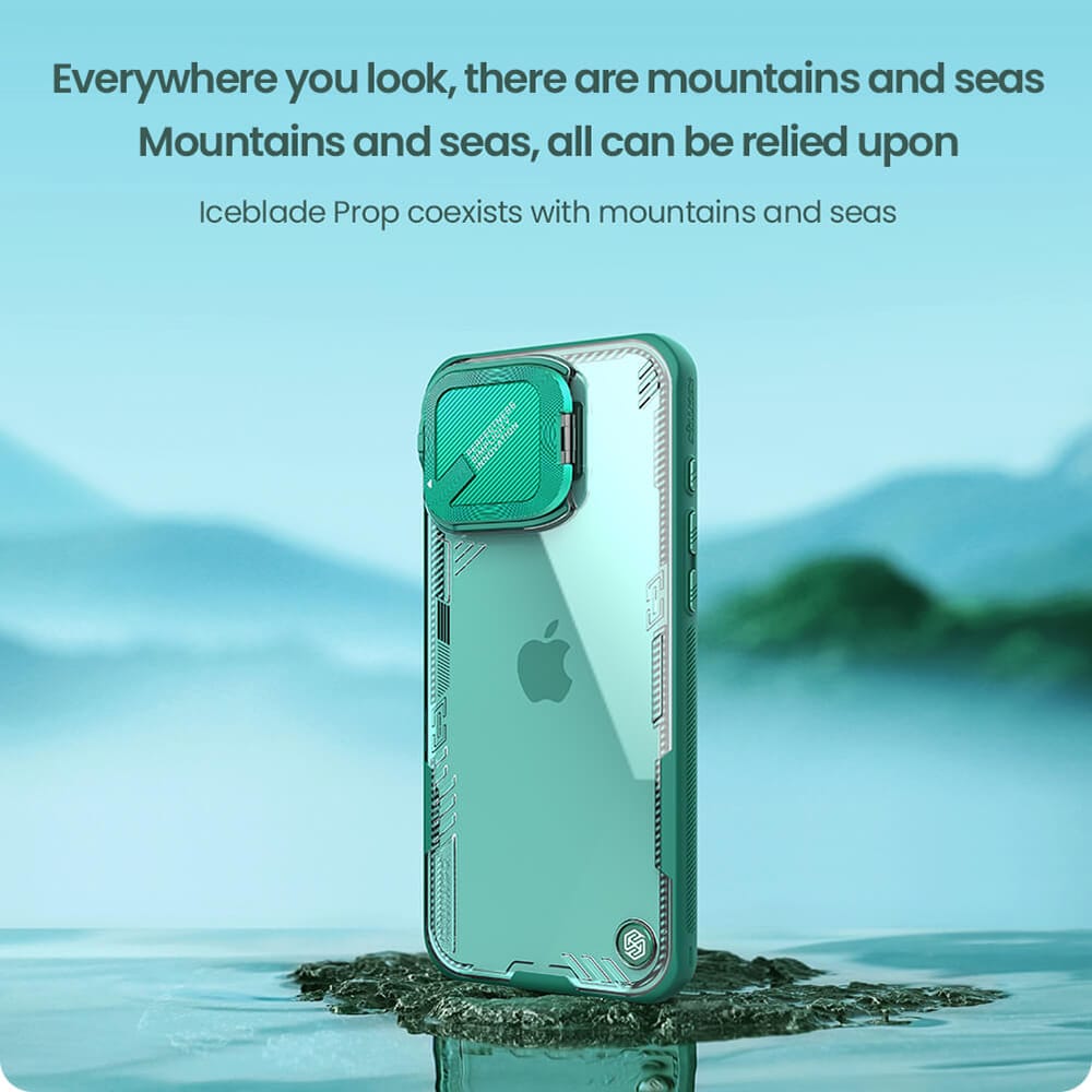 Nillkin Iceblade Prop - θήκη για Apple iPhone 16 Pro - Μαύρο - Image 7