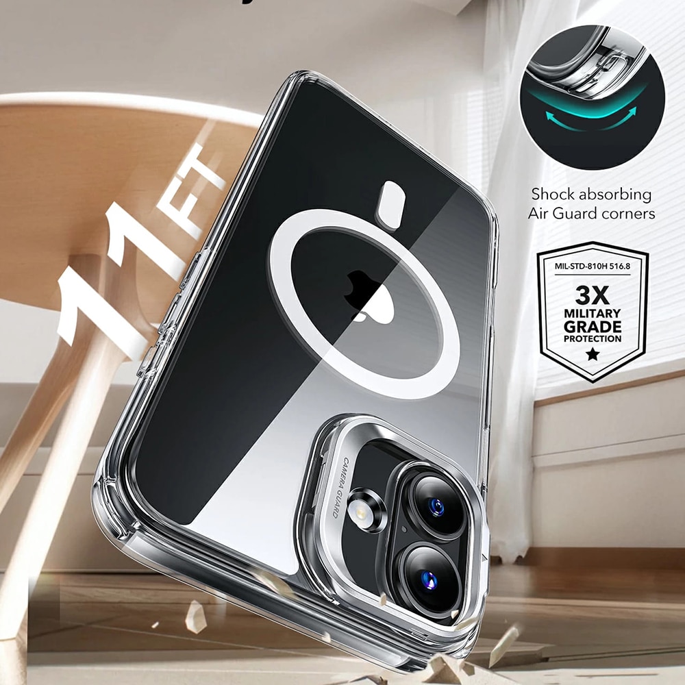 ESR Classic Hybrid HaloLock - θήκη για Apple iPhone 16 Plus - Διάφανο - Image 2