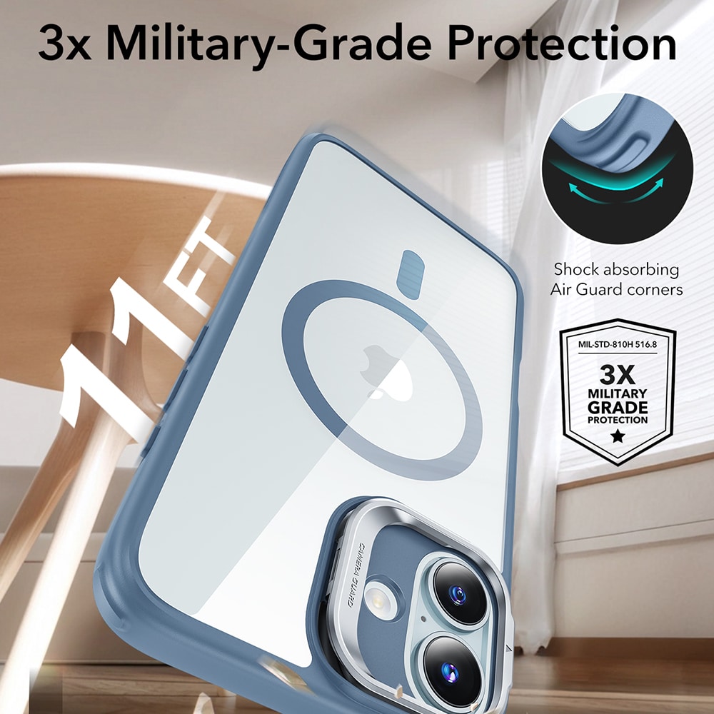 ESR Classic Hybrid HaloLock - θήκη για Apple iPhone 16 - Διάφανο - Image 4