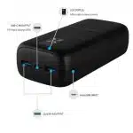 Fixed - Power Bank Zen 30 (FIXZEN-30-BK) - 2x USB, Type-C, 20W, 30000mAh, με οθόνη LCD - Μαύρο - Image 3